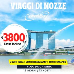 VIAGGIO DI NOZZE - Kuala Lumpur, Redang Island e Singapore